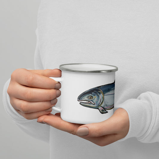 fishy camp mug